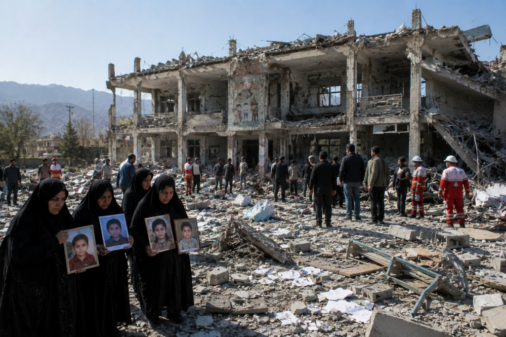 More Than 100 Days Later, Questions Persist Over U.S. Strike on Iranian School ee